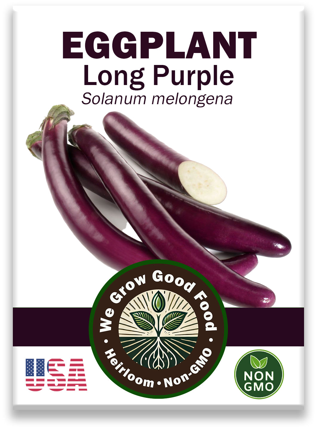 Eggplant Seeds, Long Purple