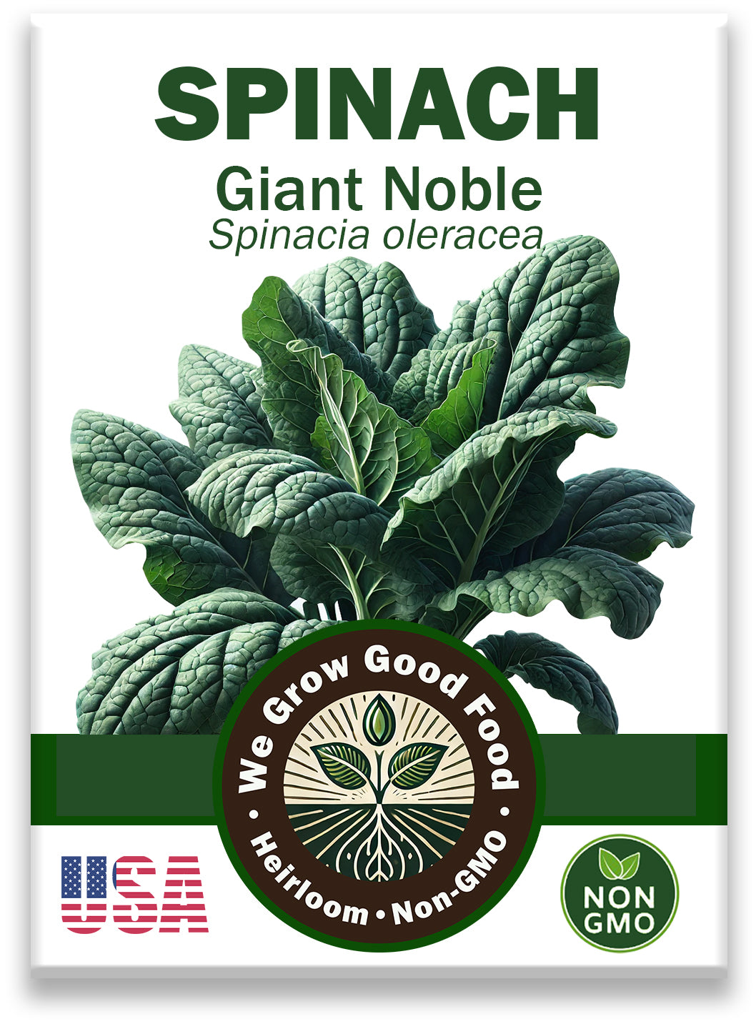 Giant Noble Spinach Seeds