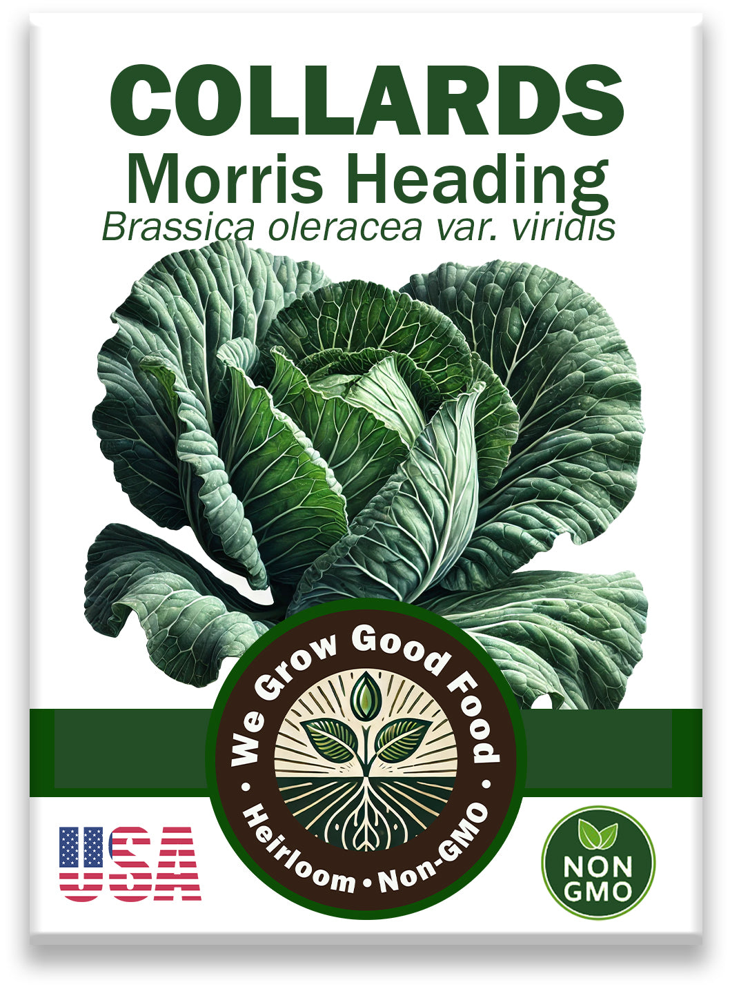 Morris Heading Collards Seeds