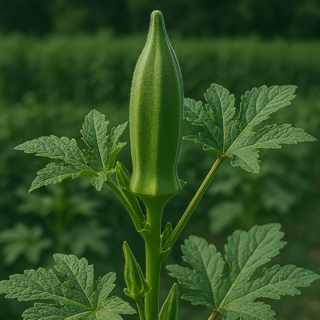Star of David Okra Seeds