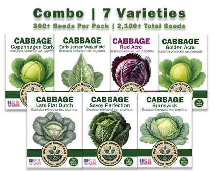 Cabbage Combo - 7 Varieties