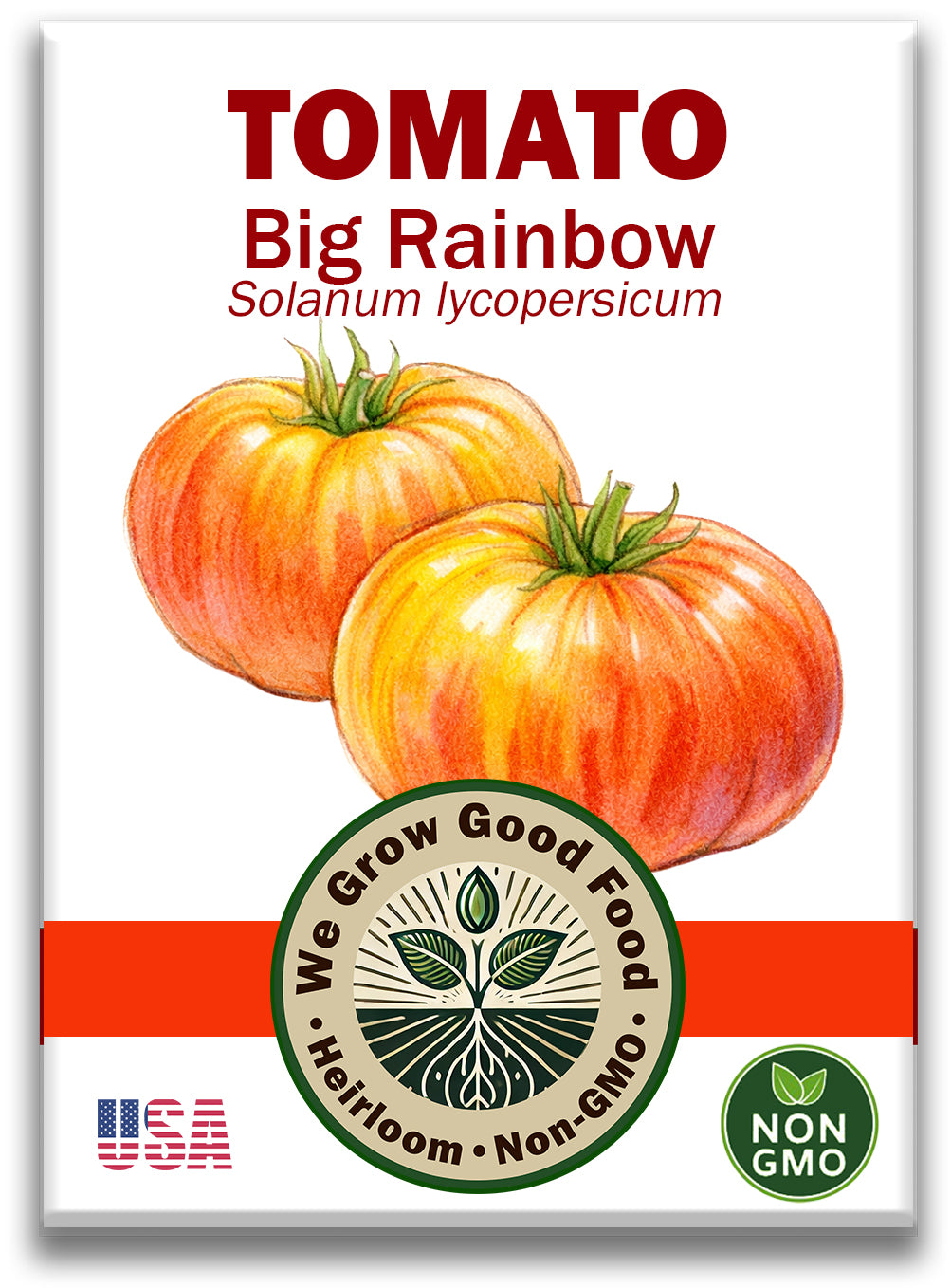Tomato Seeds, Big Rainbow