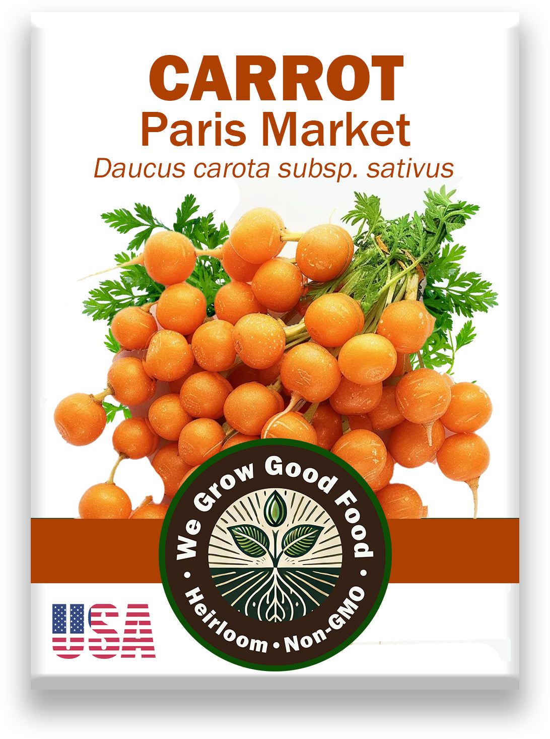 Carrot Seeds, Paris Market