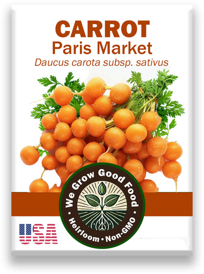 Carrot Seeds, Paris Market