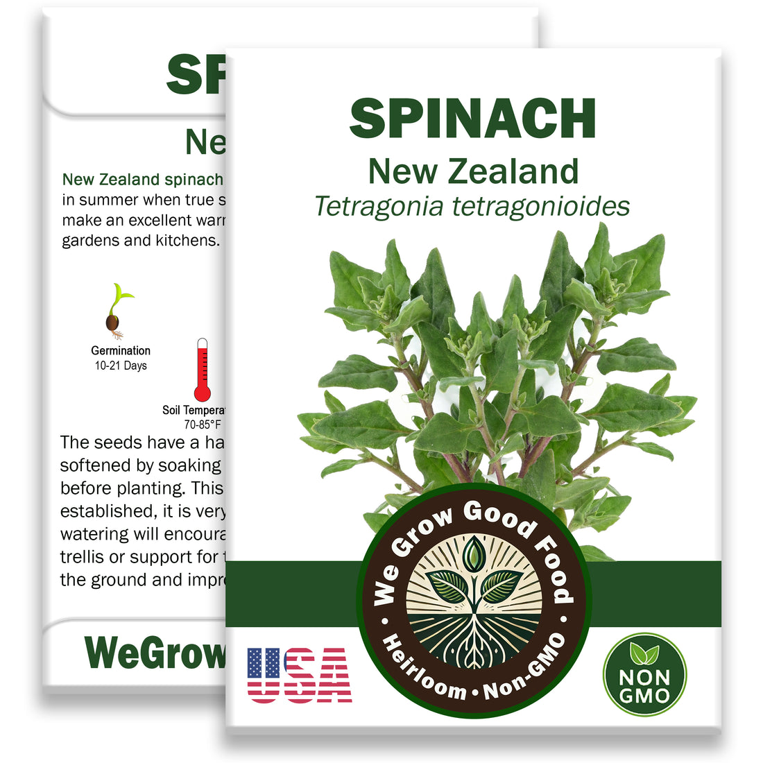 Spinach Seeds, New Zealand