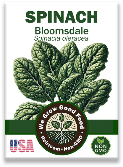 Bloomsdale Spinach Seeds