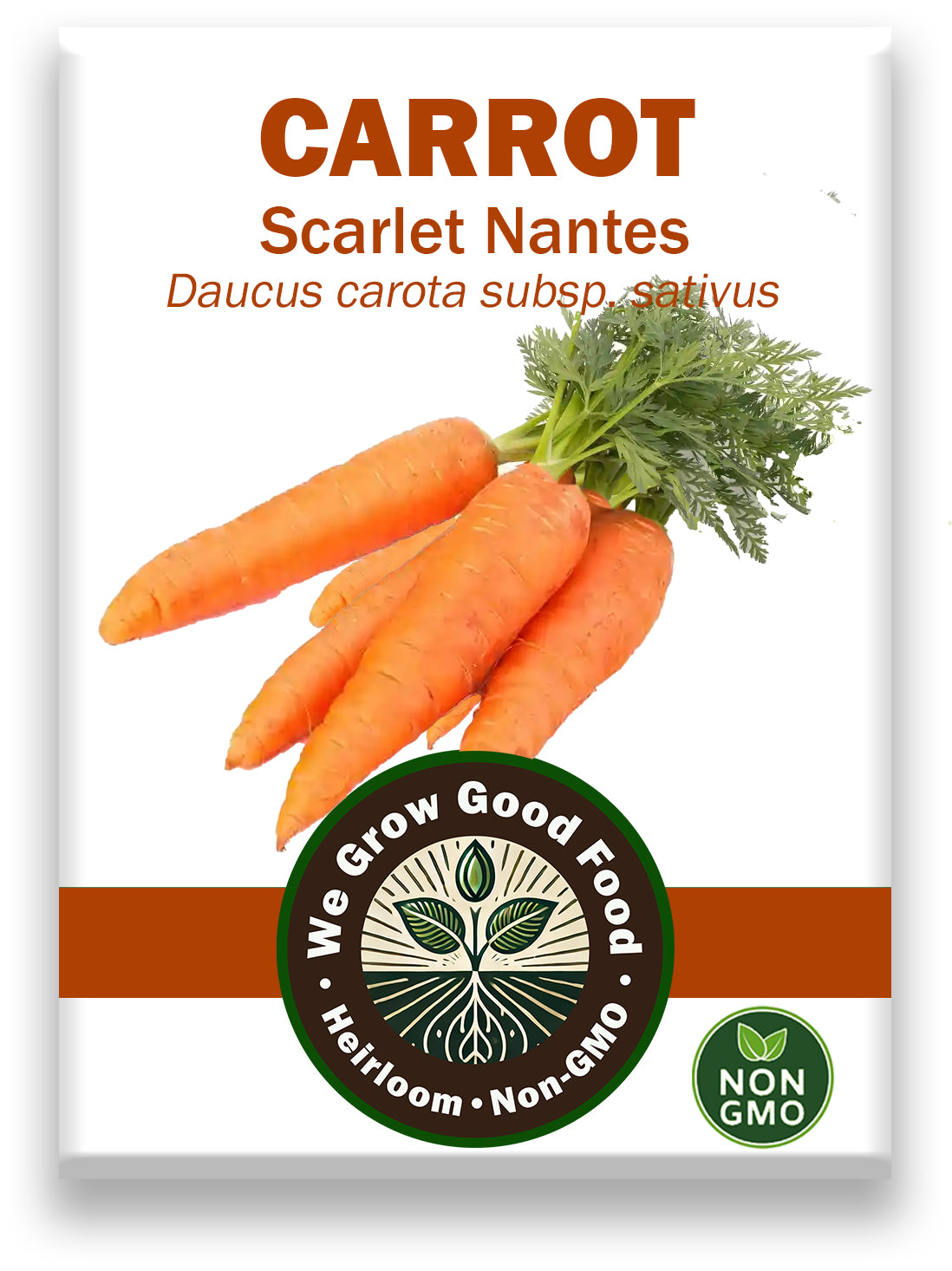 Carrot Seeds, Scarlet Nantes